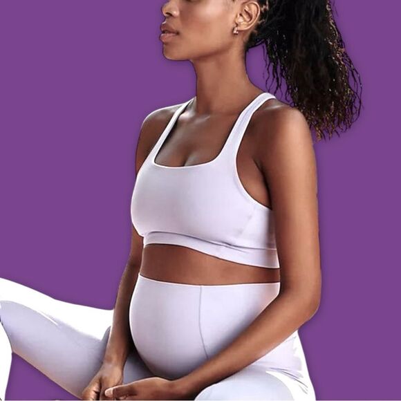 Free People Movement X Hatch Never Better Square Neck Maternity Bra - Picture 2 of 15